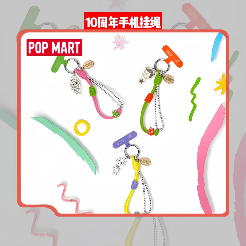 POP MART The Monsters 10th Ann - Phone Accessories Popmart บทวิจารณ์และราคา