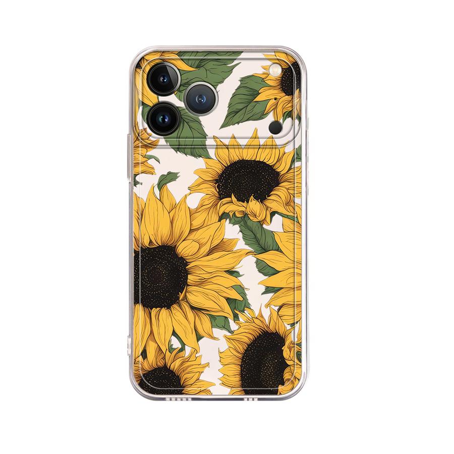เคสลายดอกทานตะวันน่ารักสำหรับ  - Phone Accessories List บทวิจารณ์และราคา