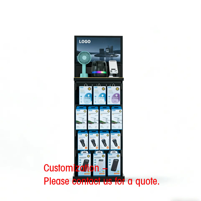 ชั้นวางของอเนกประสงค์แบบลวดโลห - Phone Accessories Rack Display บทวิจารณ์และราคา