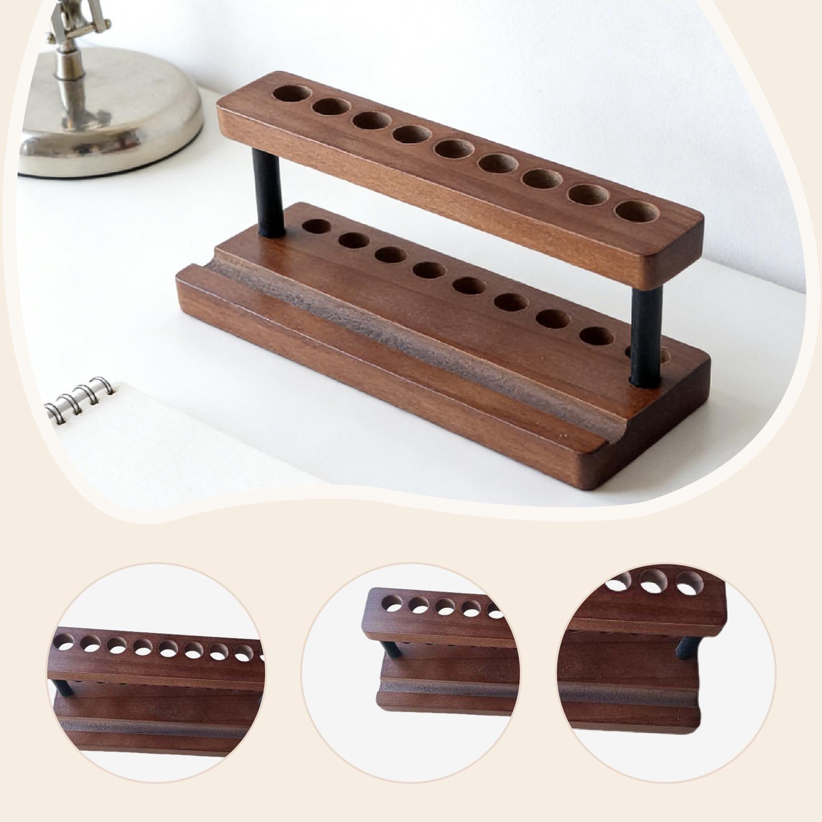 ชั้นวางปากกาไม้ 9 ช่อง อุปกรณ์ - Phone Accessories Rack Display บทวิจารณ์และราคา