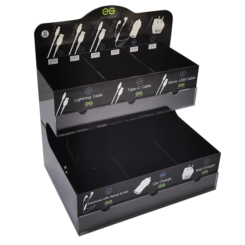 สายชาร์จ USB รุ่นใหม่แบบเรืองแ - Phone Accessories Rack Display บทวิจารณ์และราคา